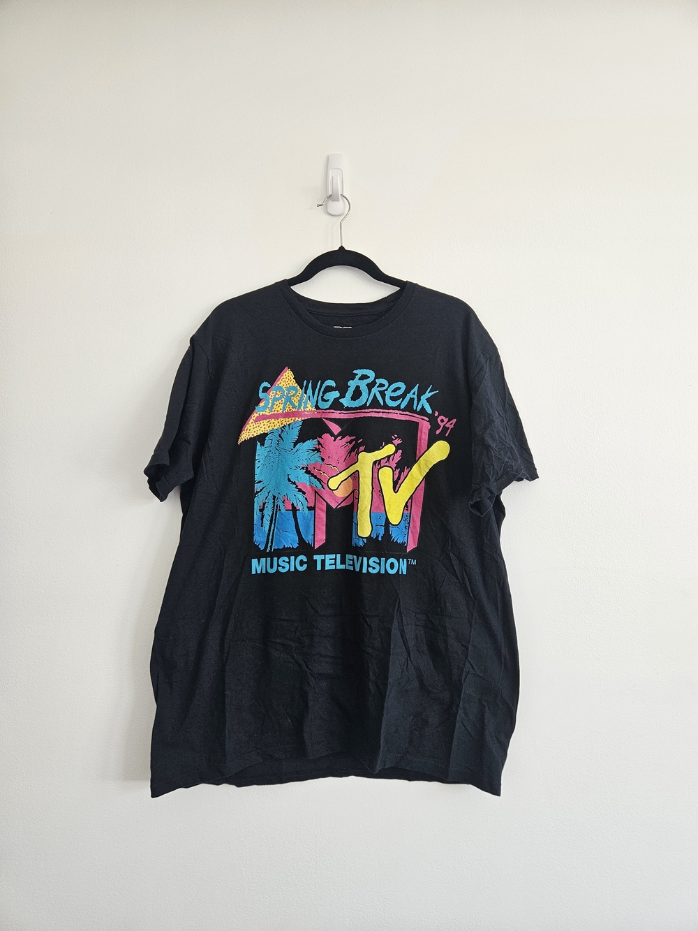 MTV Spring Break '94 Black Graphic Tee